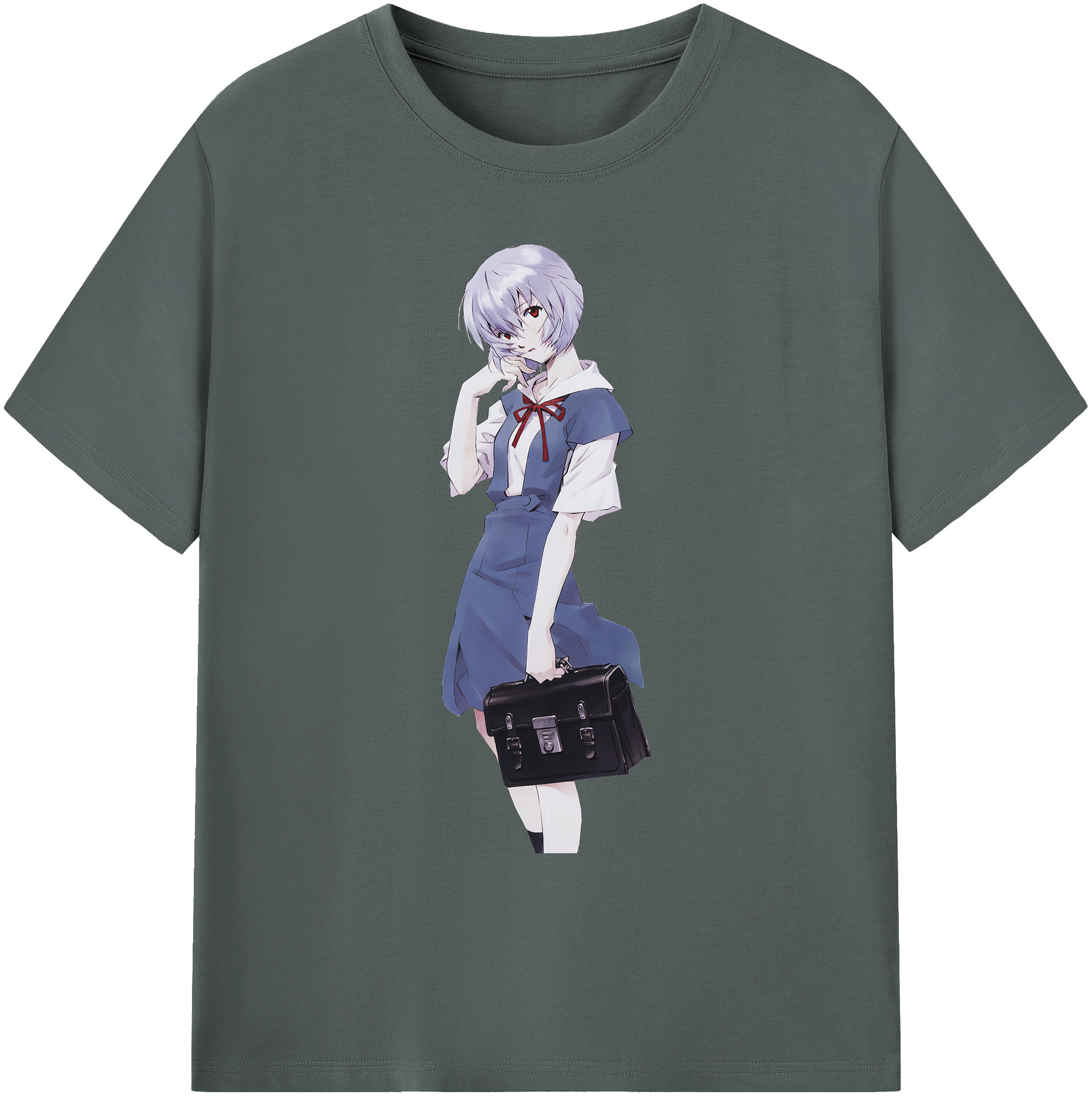 （画像用） EVA 新世紀エヴァンゲリオン 綿100％ メンズ半袖Tシャツ｜肌触りやわらか＆通気性